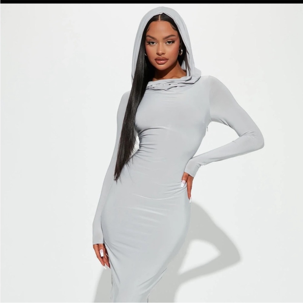 Fashion Nova Hoodie Dress